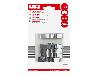 Fixes pinces câble 1,2x4,3 cm acier