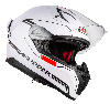 CASQUE INTEGRAL GO RIDER STREAM SOLID NOUVEAU WHITE