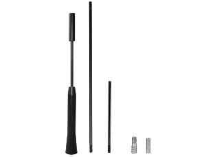 Antenne aluminium noir 16 cm