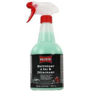 BALLISTOL Spray Nettoyant à sec et Détachant 750 ml