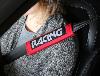 Fourreaux de ceinture Racing, rouge, 2 pcs