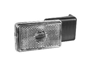 Feu de position rectangulaire avec support