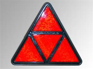 Réflecteurs triangulaires (4 zones)