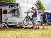 Rampe de chargement pour porte-vélo sur flèche
