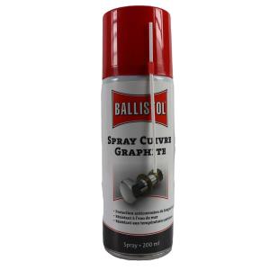 BALLISTOL Spray de montage, huile Graphite 1000�C, 200 ml