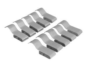 Fixes pinces câble 1,2x4,3 cm acier