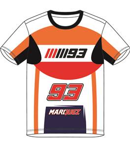 MM93 Marquez Kid Polo Rouge