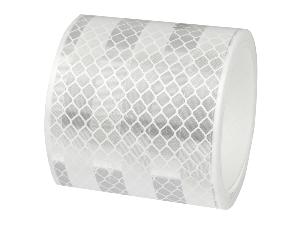 Bande réfléchissante autocollante blanche 2m