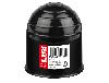 Cache boule PVC noir