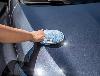 Gant de polissage microfibres bleu