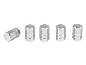 Bouchons de valve aluminium argent