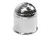 Cache boule PVC chromé
