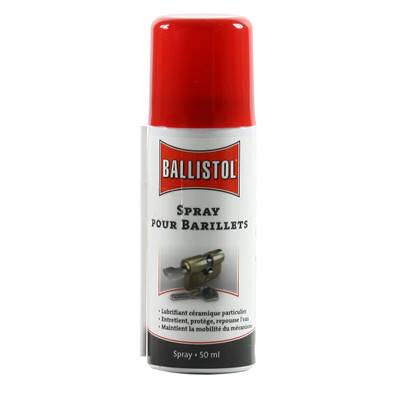 BALLISTOL Huile de serrure 50 ml en présentoir