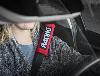 Fourreaux de ceinture Racing, rouge, 2 pcs