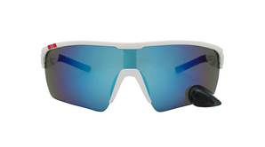 Lunettes Blanches Trieye Revo Bleu