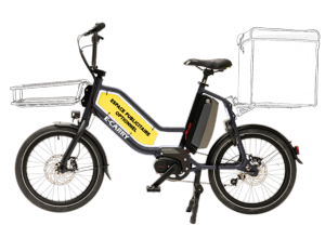 Vélo Electrique Cargo - E-CARRY - METZ noir