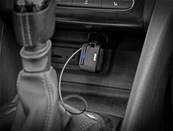 Adaptateur allume-cigare avec câble de recharge universel