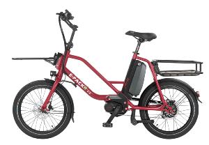 Vélo Electrique Cargo - E-PACK 8.E - METZ rouge