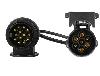 Adaptateur m/f 13/7 broches, 40 cm