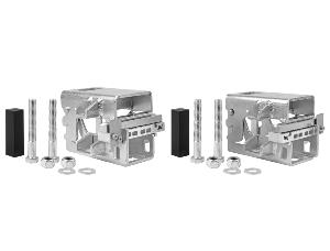 2 Pinces de fixation pour déplace caravane 40x60