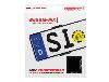 Kit de fixation pour 2 plaques d'immatriculation