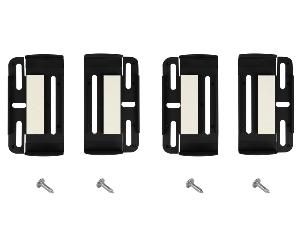 Kit de fixation pour 2 plaques d'immatriculation