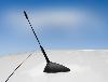 Antenne aluminium noir 16 cm