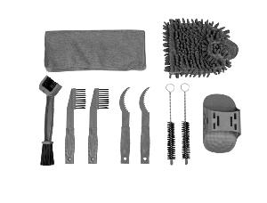 Kit d'entretien vélo 10pcs.