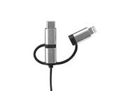 Adaptateur allume-cigare avec câble de recharge universel