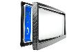 Support plaque cadre en carbone