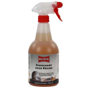 BALLISTOL Spray Dissolvant pour résine 750 ml