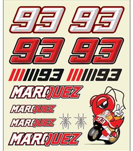 Mm93 Big Size Stickers