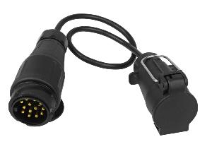 Adaptateur m/f 13/7 broches, 40 cm