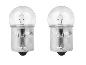 Jeu de 2 ampoules 12v 5w ba15s