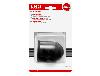 Cache boule PVC noir