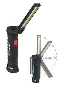 Baladeuse COB orientable à 180 degrés
