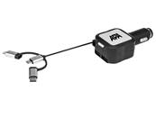 Adaptateur allume-cigare avec câble de recharge universel
