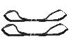 Doubles boucles pour guidon de moto