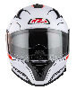 CASQUE INTEGRAL GO RIDER STREAM SOLID NOUVEAU WHITE