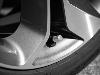 Bouchons de valve aluminium argent